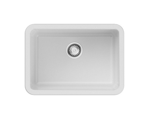 Omoikiri Torishima 67-U/I-WH Glossy Кухонная мойка Natceramic 67,3x48,3 см, цвет: белый 4993866