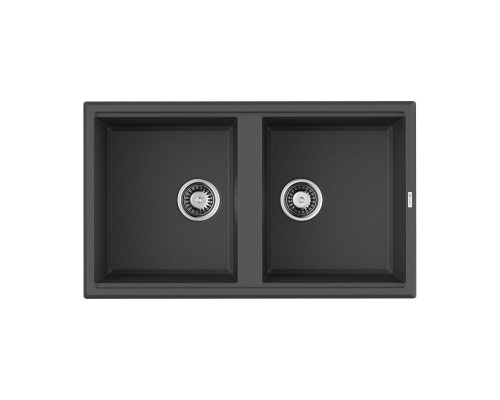 Omoikiri Tedori 86-2-PL Кухонная мойка Tetogranit 86x51 см, цвет: платина 4993931