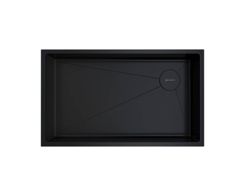 Omoikiri Taki 74-U/IF Side-GB Кухонная мойка нерж. сталь 74x44 см, цвет: графит 4993172