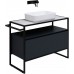 Allen Brau Priority Тумба под раковину 100x45x75h см, цвет: антрацит 1.31003.AM