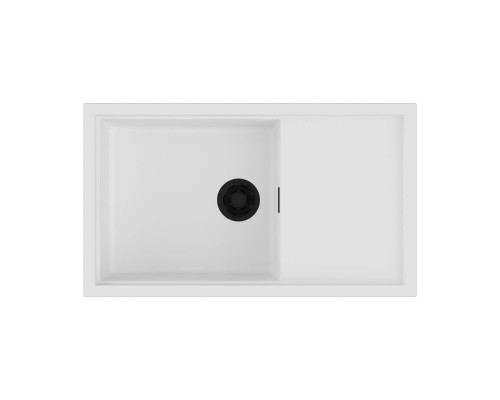 Omoikiri Sintesi 86-WH Кухонная мойка Artceramic 86x50 см, цвет: белый 4997131
