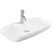 Allen Brau Liberty Раковина чаша 70x43x9h см с 1 отверстием, цвет: белый 4.32011.21