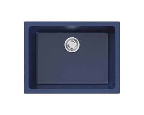 Omoikiri Okinoshima 61-U/I-IB Matt Кухонная мойка Natceramic 61x46 см, цвет: indigo blue 4993049 Omoikiri Okinoshima 61-U/I-IB Matt Кухонная мойка Natceramic 61x46 см, цвет: indigo blue 4993049