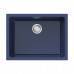 Omoikiri Okinoshima 61-U/I-IB Matt Кухонная мойка Natceramic 61x46 см, цвет: indigo blue 4993049