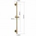 Boheme Uno Душевая штанга 9,5х7х71h см, цвет: gold 420-G
