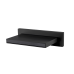 Boheme Zodiac Излив настенный каскадный 12,8 см, цвет: black 625/2-B