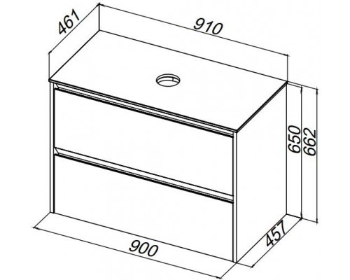 Allen Brau Activity Тумба под раковину 90x46x66,2 см, цвет: антрацит/олива 1.34013.AM Allen Brau Activity Тумба под раковину 90x46x66,2 см, цвет: антрацит/олива 1.34013.AM