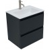 Allen Brau Eclipse Тумба под раковину 60x46x63,4h см, цвет: антрацит 1.E1001.AM
