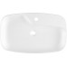 Allen Brau Liberty Раковина чаша 70x43x9h см с 1 отверстием, цвет: белый 4.32011.21