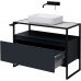 Allen Brau Priority Тумба под раковину 100x45x75h см, цвет: антрацит 1.31003.AM