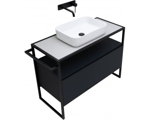 Allen Brau Priority Тумба под раковину 100x45x75h см, цвет: антрацит 1.31003.AM Allen Brau Priority Тумба под раковину 100x45x75h см, цвет: антрацит 1.31003.AM