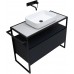 Allen Brau Priority Тумба под раковину 100x45x75h см, цвет: антрацит 1.31003.AM