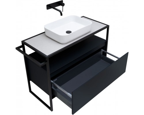 Allen Brau Priority Тумба под раковину 100x45x75h см, цвет: антрацит 1.31003.AM Allen Brau Priority Тумба под раковину 100x45x75h см, цвет: антрацит 1.31003.AM