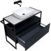 Allen Brau Priority Тумба под раковину 100x45x75h см, цвет: антрацит 1.31003.AM