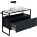 Allen Brau Priority Тумба под раковину 100x45x75h см, цвет: антрацит 1.31003.AM