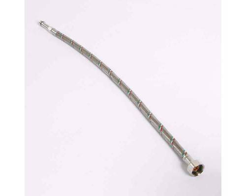 Гибкая подводка для смесителя UNI-FITT МL10х1 - 1/2" 50 см оплетка из нержавеющей стали Гибкая подводка для смесителя UNI-FITT МL10х1 - 1/2" 50 см оплетка из нержавеющей стали
