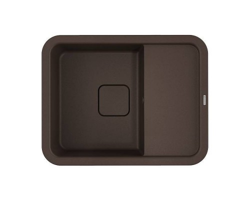 Omoikiri Tasogare 65-DC Кухонная мойка Artgranit 65x51 см, цвет: темный шоколад 4993489