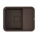 Omoikiri Tasogare 65-DC Кухонная мойка Artgranit 65x51 см, цвет: темный шоколад 4993489