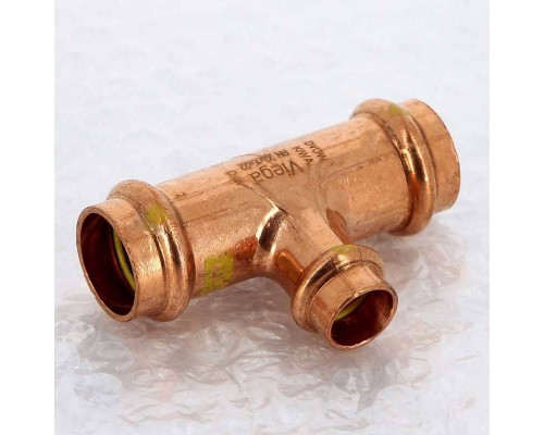 Тройник пресс медь Profipress G VIEGA 22х15х22