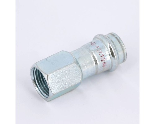 Муфта пресс-В IBP 18 х 1/2" оцинк. сталь Муфта пресс-В IBP 18 х 1/2" оцинк. сталь