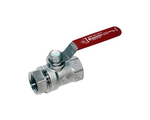 Кран шар лат хр Ду100 Ру28 м/м рыч Giacomini R250X011