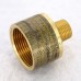 Переходник круглый НВ Viega 1/2"х1"1/4 бронза
