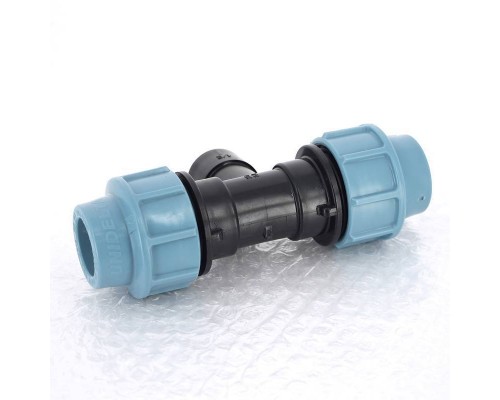 Тройник обжим-В для труб ПНД UNIDELTA 25x1/2" Тройник обжим-В для труб ПНД UNIDELTA 25x1/2"