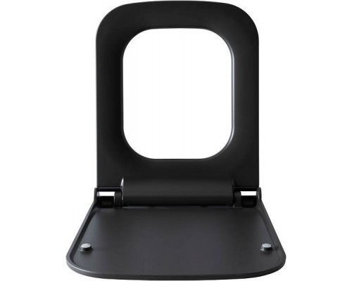 Allen Brau Infinity Крышка-сиденье для унитаза 36x44x4,5h см, цвет: черный 4.21014.AN