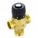 Клапан Н термосмесительный UNI-FITT 3/4" 30-65°С, Kvs 2,3 смешение в центр