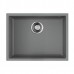 Omoikiri Tedori 54-U-GR Кухонная мойка Tetogranit 55x42 см, цвет: leningrad grey 4993540