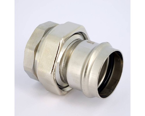 Муфта разъёмная пресс-В с плоской прокладкой нержавеющая сталь Sanpress Inox VIEGA 54x2"
