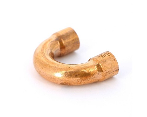 Дуга двухраструбная пайка VIEGA 12 / 180° медь