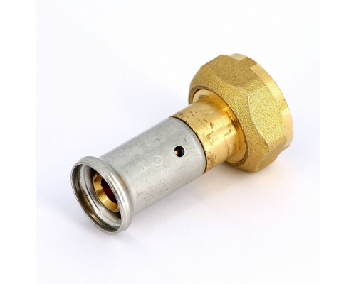 Муфта В пресс с накидной гайкой евроконус HENCO 16х3/4"