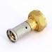 Муфта В пресс с накидной гайкой евроконус HENCO 16х3/4"