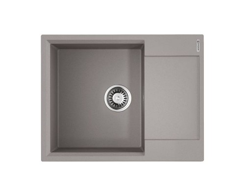 Omoikiri Daisen 65-GR Кухонная мойка Artgranit 65x51 см, цвет: leningrad grey 4993682