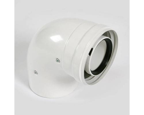Коаксиальный отвод Baxi 125/80 90°