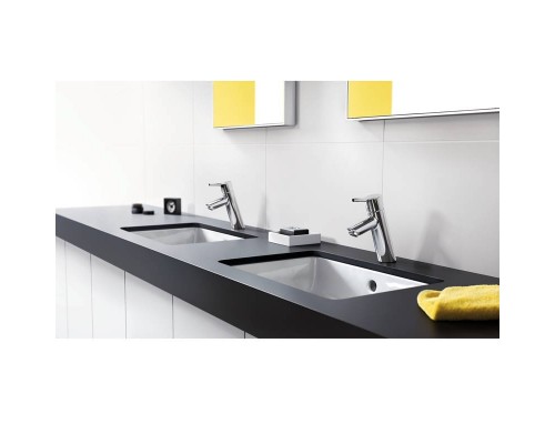 Смеситель для раковины HansGrohe HG Talis однорычажный со сливным гарнитуром хром