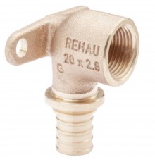 Угольник REHAU настенный ВР 16-1/2" RX, бронза