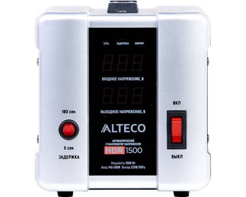 Стабилизатор напряжения ALTECO автоматический HDR 1500
