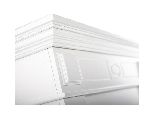 Каминокомплект: Очаг Electrolux EFP/P-3020LS N, портал Bianco 30 белый, р/в