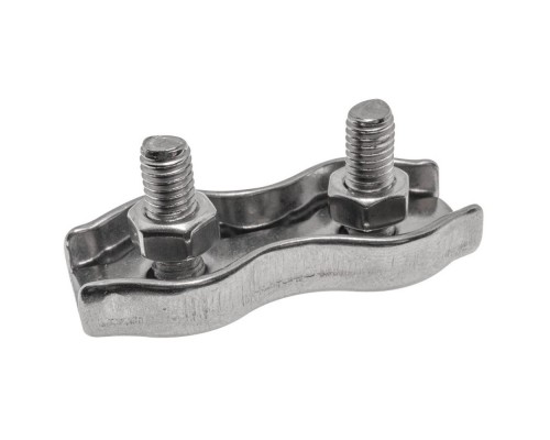 Зажим троса BELAMOS Дуплекс 4 мм нерж.