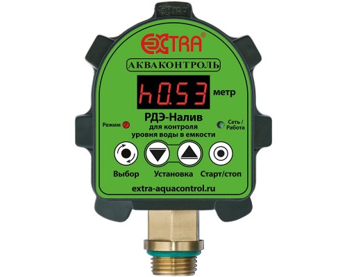 Реле контроля EXTRA Акваконтроль уровня воды в емкости РДЭ-Налив-2м-2.2
