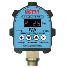 Реле давления EXTRA Акваконтроль воды электронное для насоса РДЭ-10-2,2