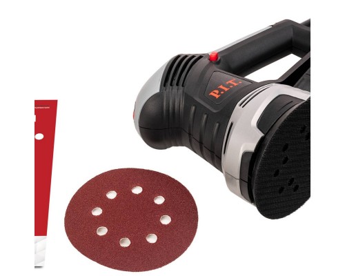 Шлифмашина P.I.T. эксцентриковая РDS125-С МАСТЕР (500Вт,125мм подошва,кол-во обор 6000-12000) (8)