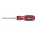 Отвертка Milwaukee универсальная с трещоткой 9 в 1 (PH1/PH2/PZ1/PZ2/T15/T20/SL 5.5)