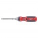 Отвертка Milwaukee универсальная с трещоткой 9 в 1 (PH1/PH2/PZ1/PZ2/T15/T20/SL 5.5)