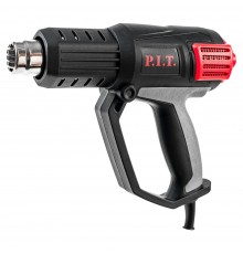 Фен P.I.T. электрический PHG 2000-C МАСТЕР (2кВт,50-600С,три положения потока воздуха,насадки КЕЙС)(