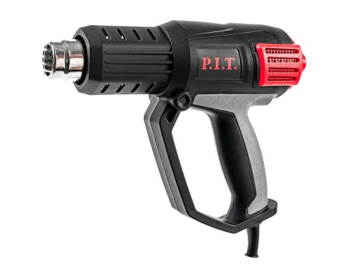 Фен P.I.T. электрический PHG 2000-C МАСТЕР (2кВт,50-600С,три положения потока воздуха,насадки КЕЙС)(