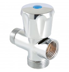 Вентиль-тройник для сантехнических приборов ВНН внутренняя наружная НР 1/2*3/4*1/2 (Valtec VT.255)