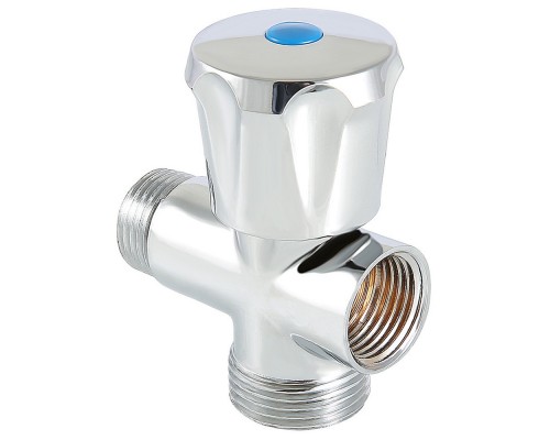 Вентиль-тройник для сантехнических приборов ВНН внутренняя наружная НР 1/2*3/4*1/2 (Valtec VT.255)